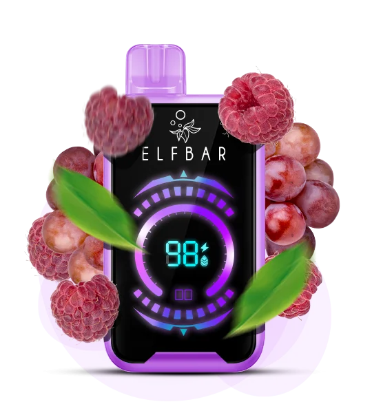 ELFBAR 18000 Grape Raspberry