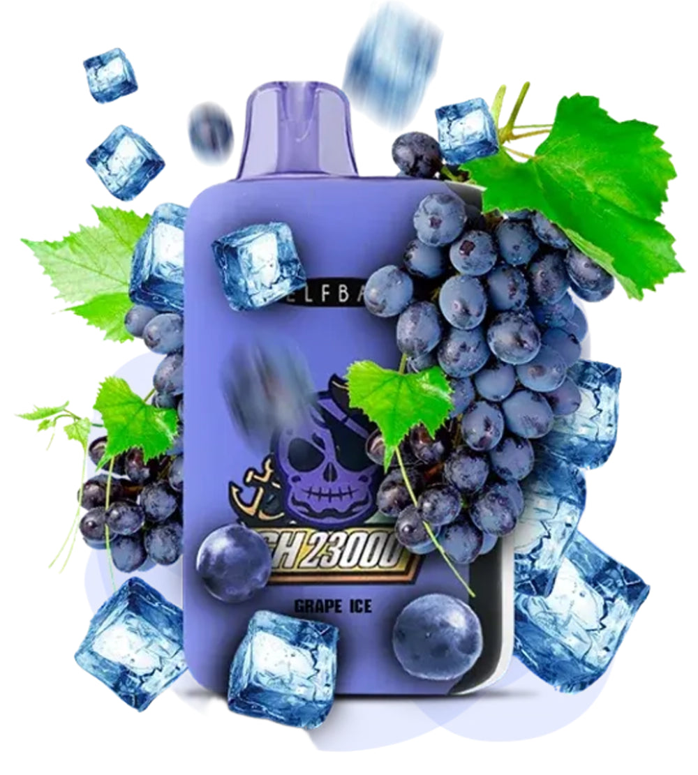 ELFBAR 23000 Grape Mint