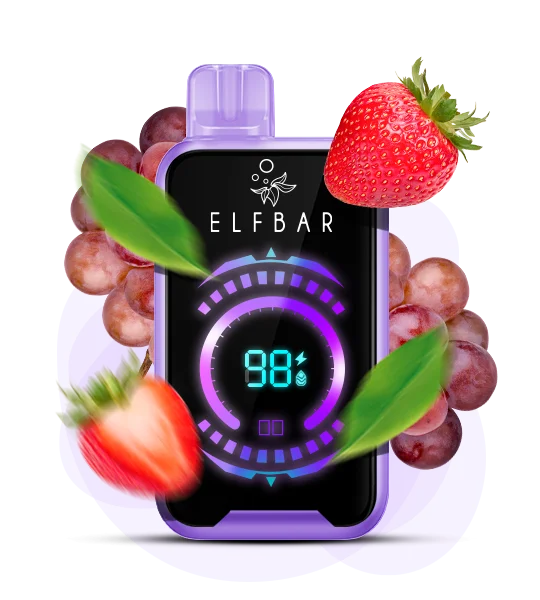 ELFBAR 18000 Strawbarry Grape