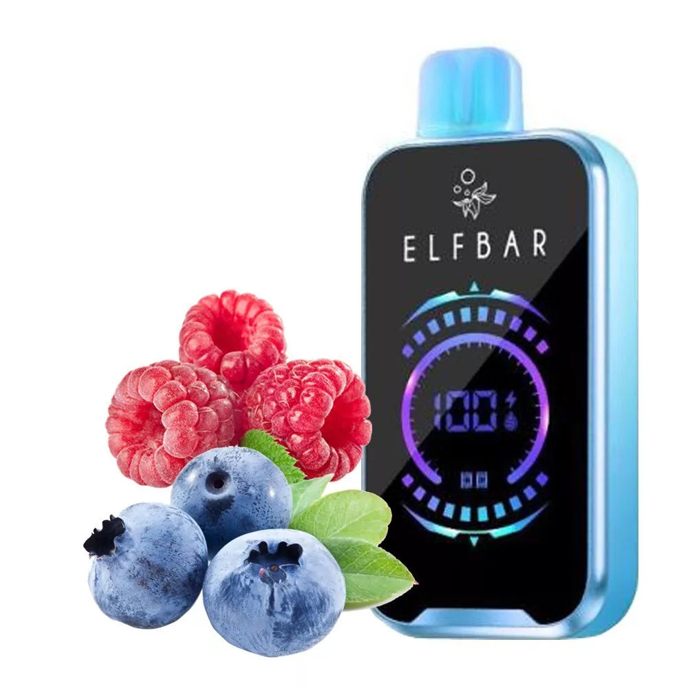 ELFBAR 18000 Blueberry Raspberry.