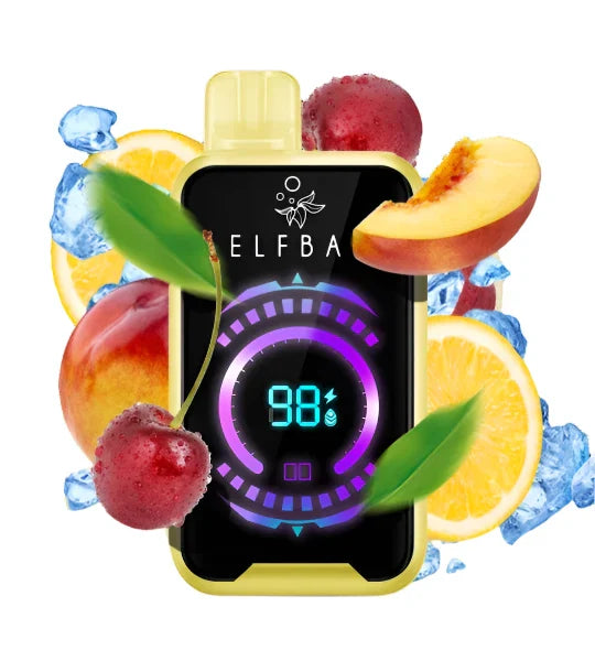 ELFBAR 18000 Cherry Peach Lemonade.