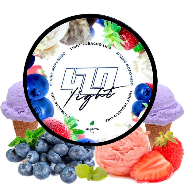 Tobacco 420 Light Line Berry Ice Cream 100g