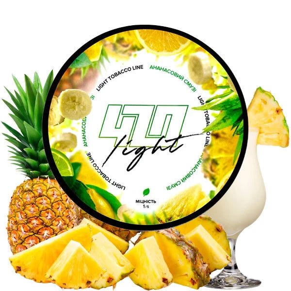 Tobacco 420 Light Line Pineapple Smoothie 100g