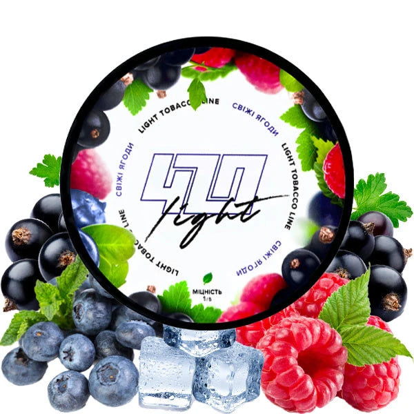 Tobacco 420 Light Line Fresh Berry 100g