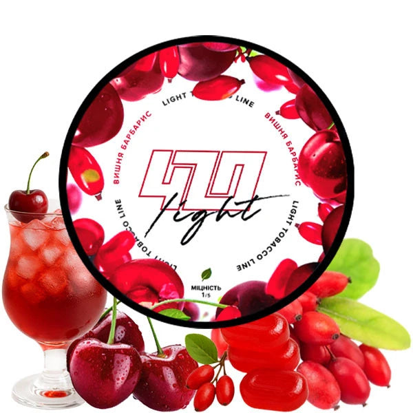 Tobacco 420 Light Line Cherry Barberry 100g