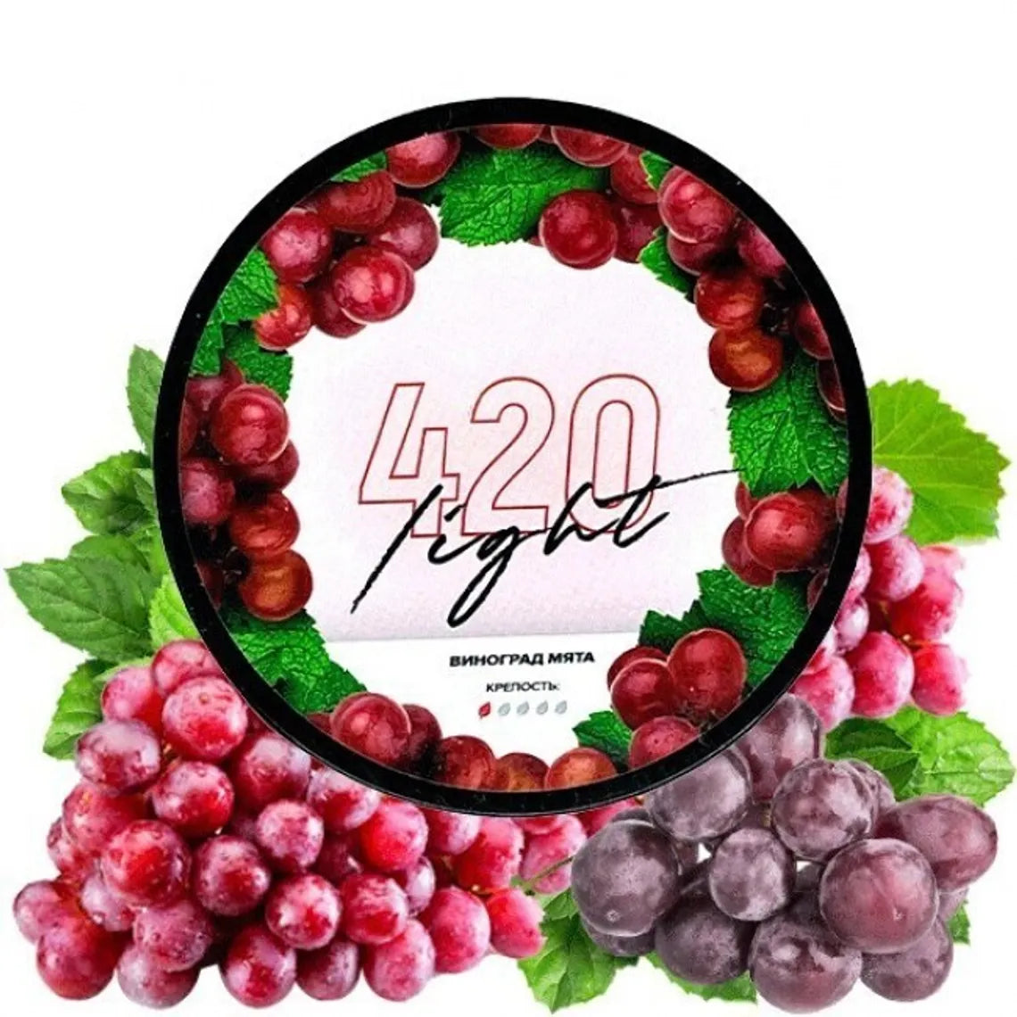 Tobacco 420 Light Grape Mint 100g