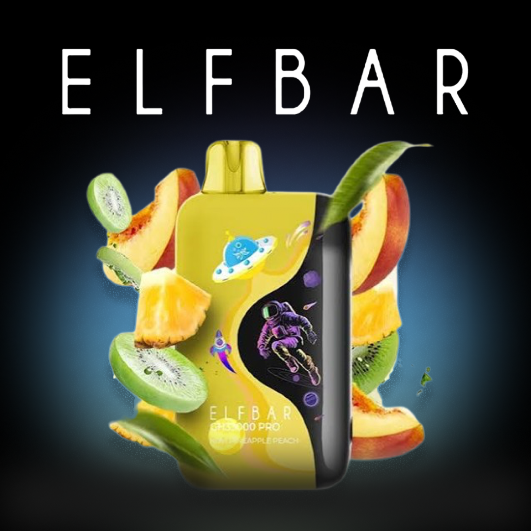 ELFBAR 33000 Kiwi Pineapple Peach