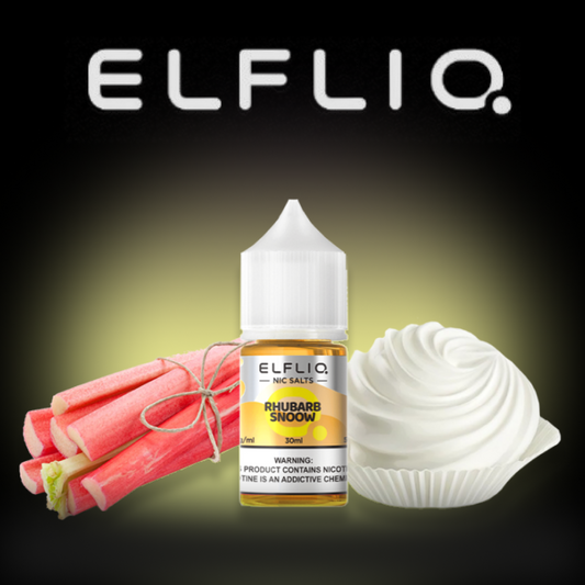 ELFLIQ Rhubarb Snoow