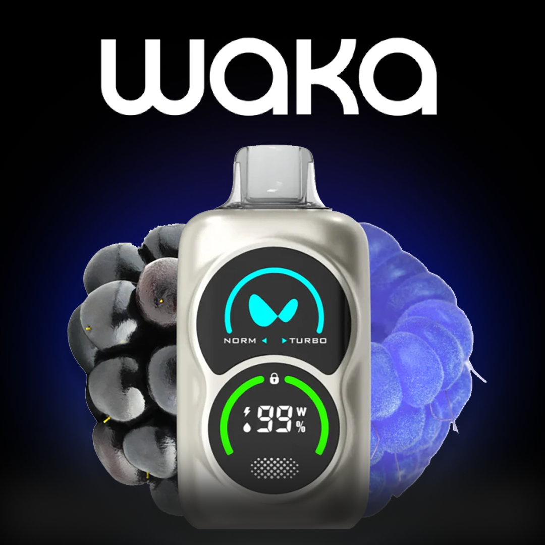 WAKA 25000 Blue Razz Blackberry