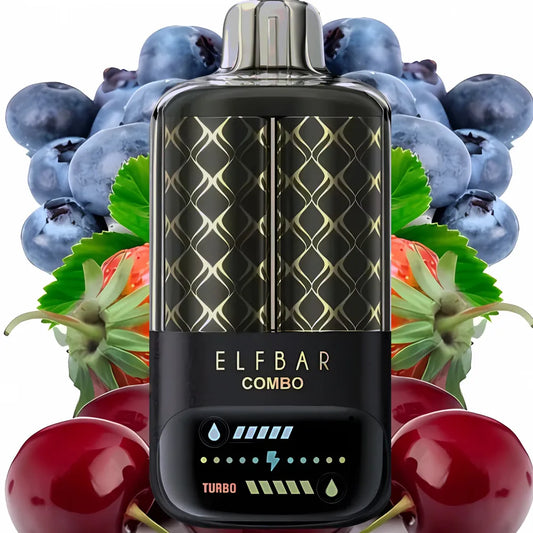 ELFBAR 25000 Blueberry Sour Raspberry / Cherry.