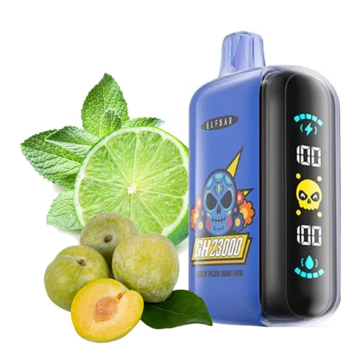 ELFBAR 23000 Green Plum Sour Lime