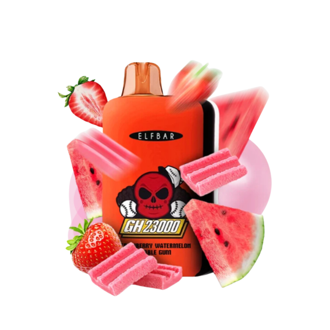 ELFBAR 23000 Strawberry Watermelon Bubble Gum