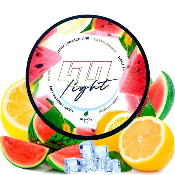 Tobacco 420 Light Line Watermelon Lemon 100g