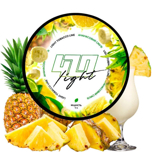 Tobacco 420 Light Line Pineapple Smoothie 100g